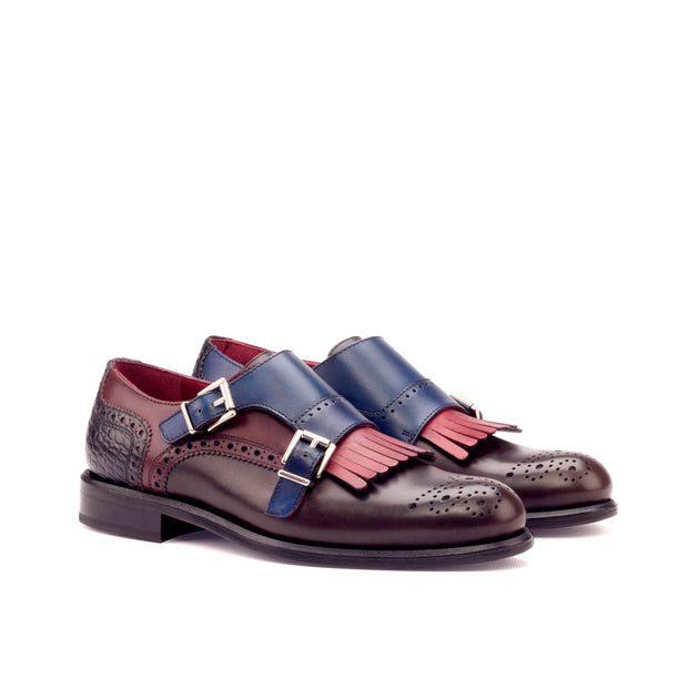 Women's Kiltie Monk Strap