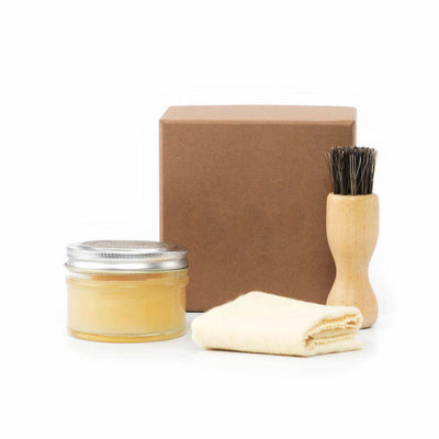 Shoe Care Kit Waxed Leather